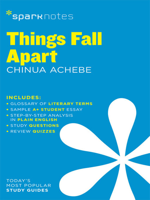 Title details for Things Fall Apart SparkNotes Literature Guide by SparkNotes - Wait list